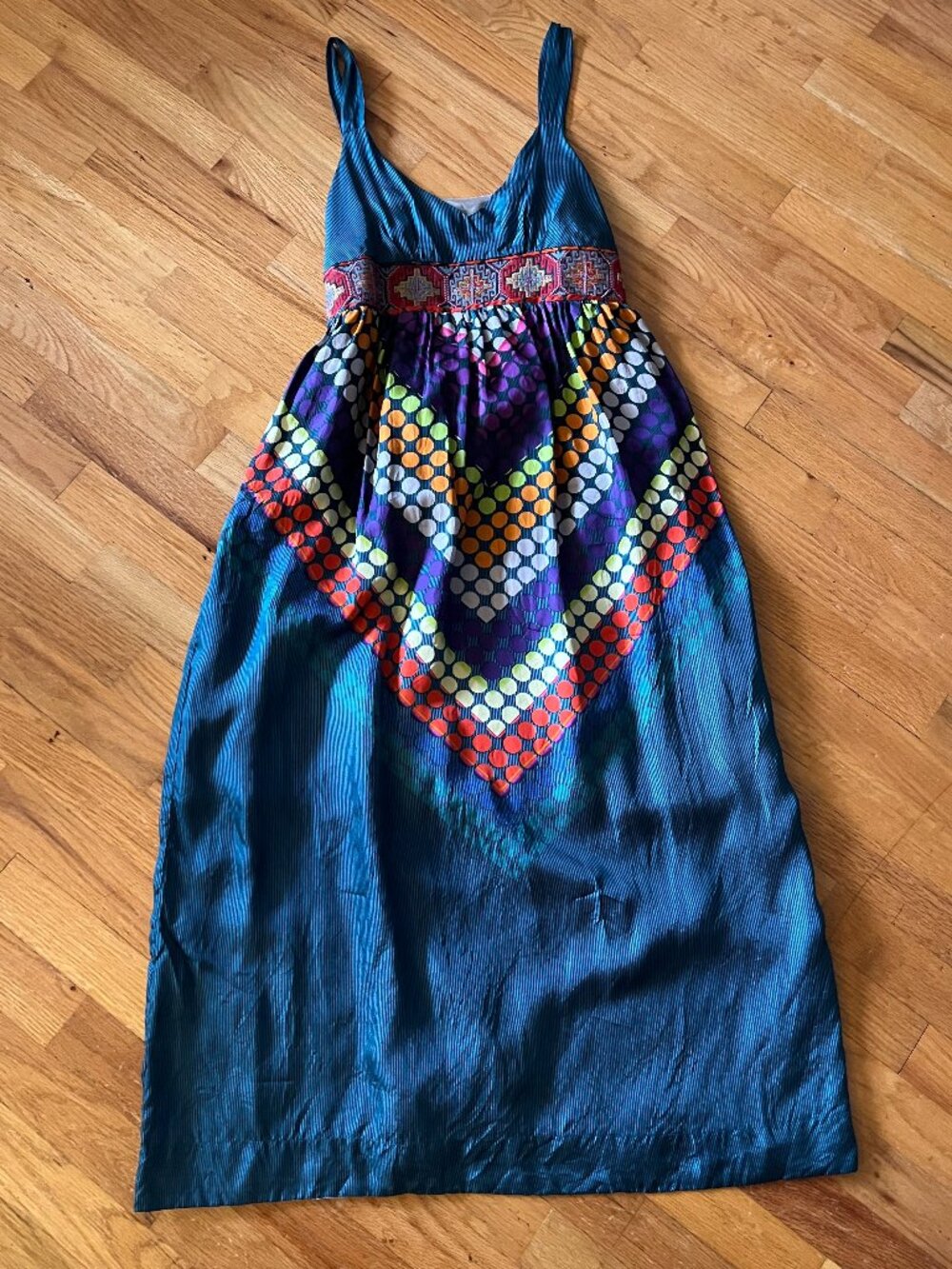 Johnny Was Dress | Vibrant, multi-color | sz sm | Pre-owned, good condition